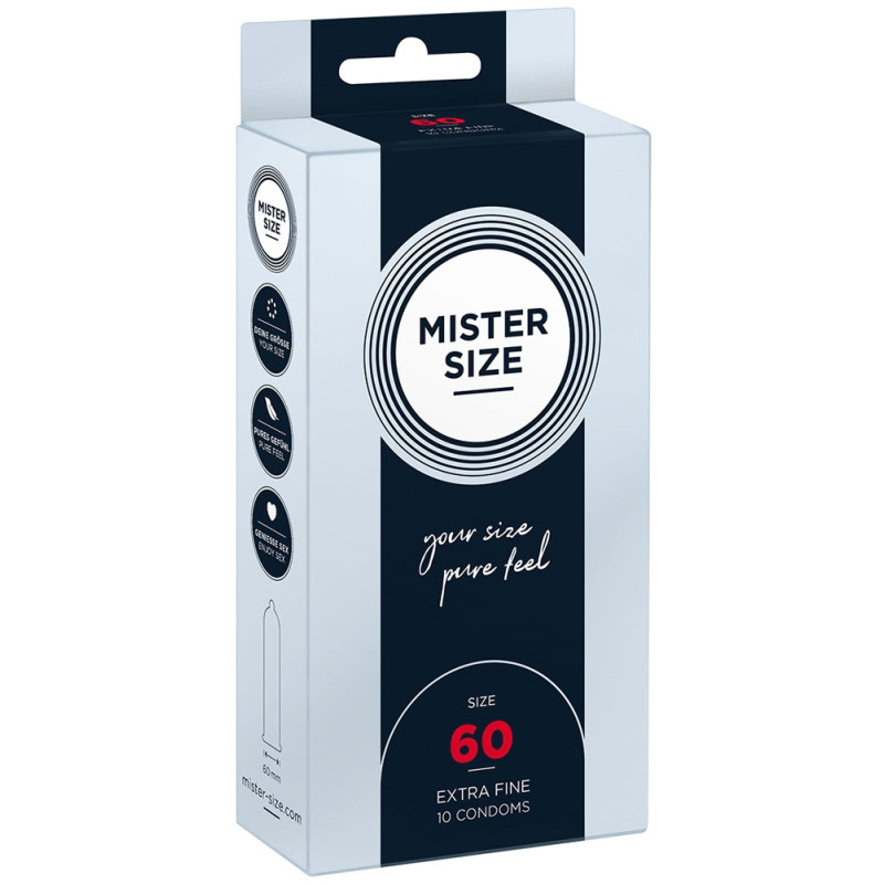 MISTER SIZE Préservatifs Mister Size 60mm x10